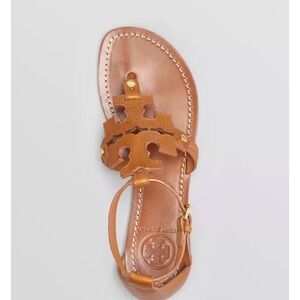 Tory Burch Women's Brown Phoebe Sandals Size 10